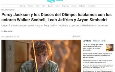 Percy Jackson y los Dioses del Olimpo: hablamos con los actores Walker Scobell, Leah Jeffries y Aryan Simhadri